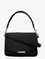 Noella - Blanca Multi Compartment Bag - party wear at outlet prices - black suede - 0