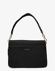 Noella - Blanca Multi Compartment Bag - party wear at outlet prices - black suede - 1