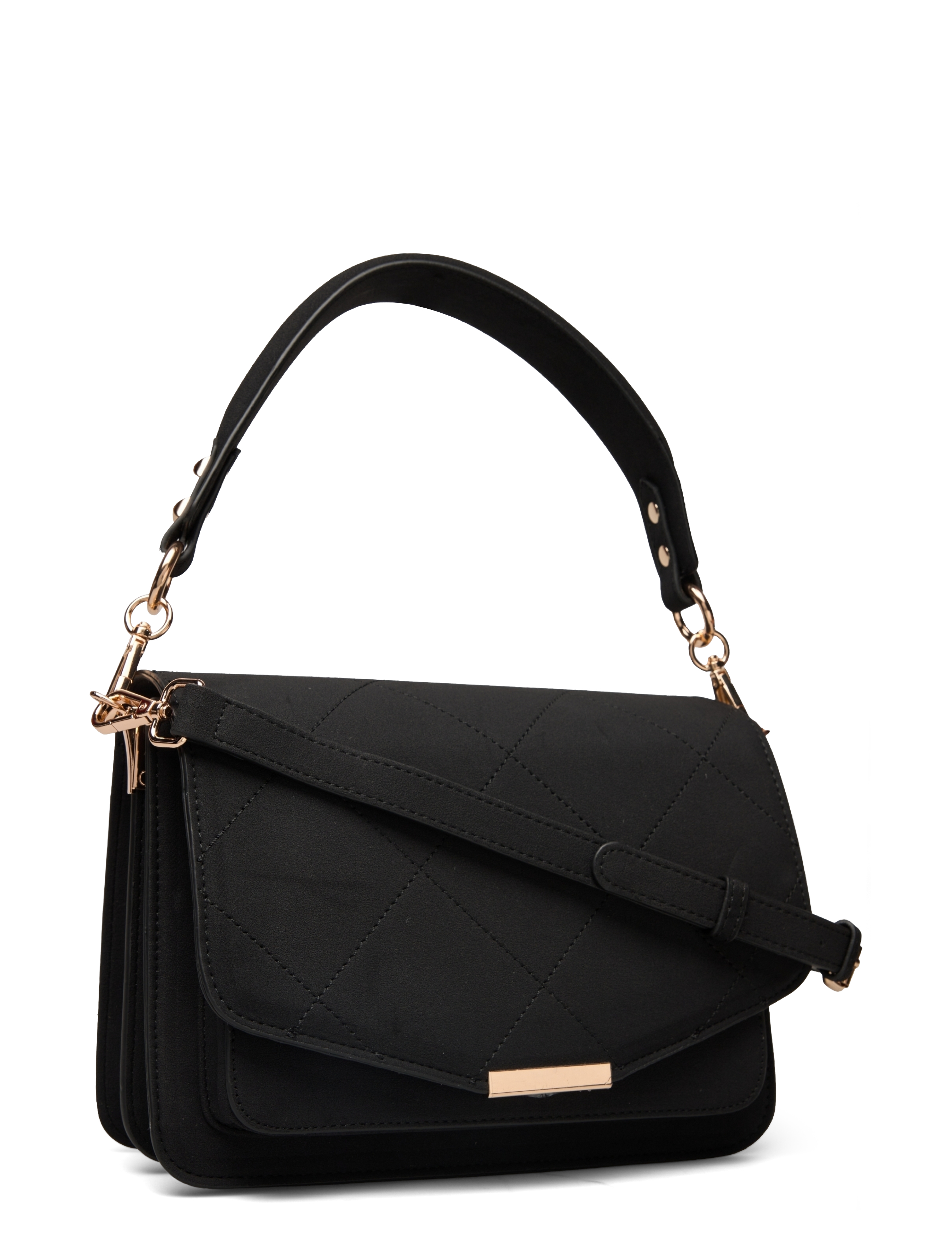Noella - Blanca Multi Compartment Bag - festtøj til outletpriser - black suede - 3