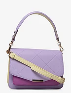 Blanca Multi Compartment Bag - LILAC/PASTEL YELLOW MIX