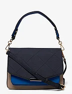 Blanca Multi Compartment Bag - NAVY/SAND/BLUE