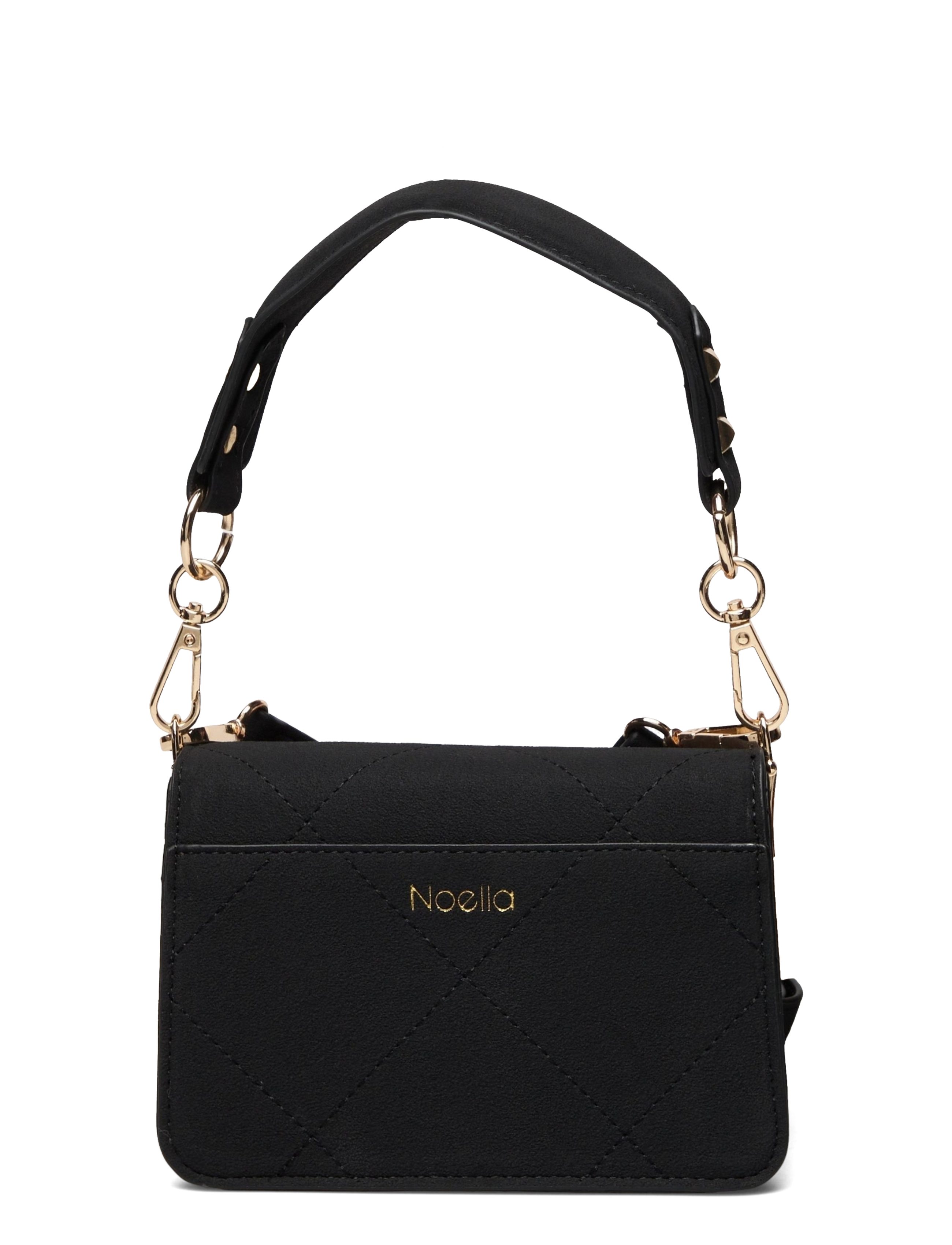 Noella - Blanca Multi Small Bag - black suede - 1