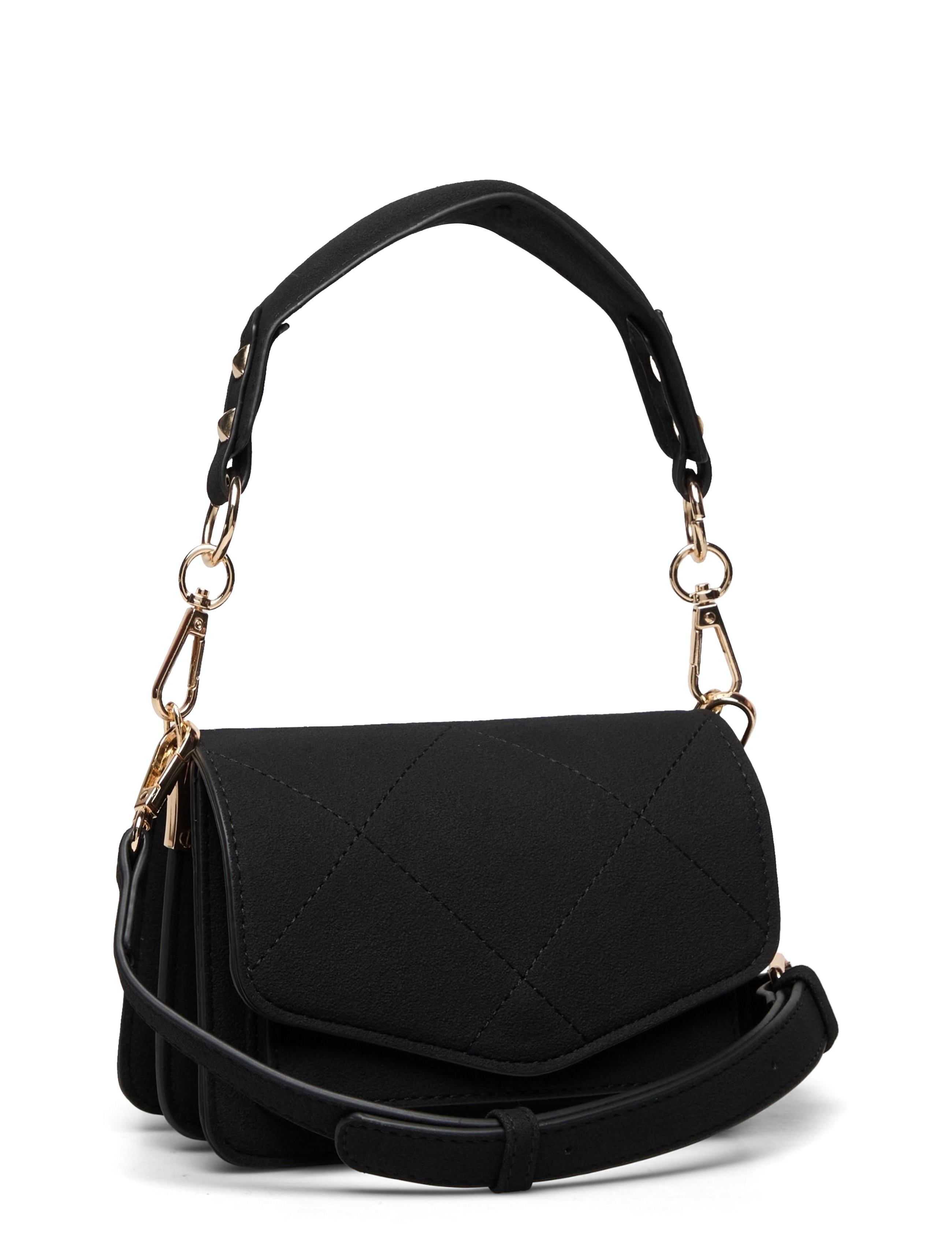 Noella - Blanca Multi Small Bag - black suede - 2