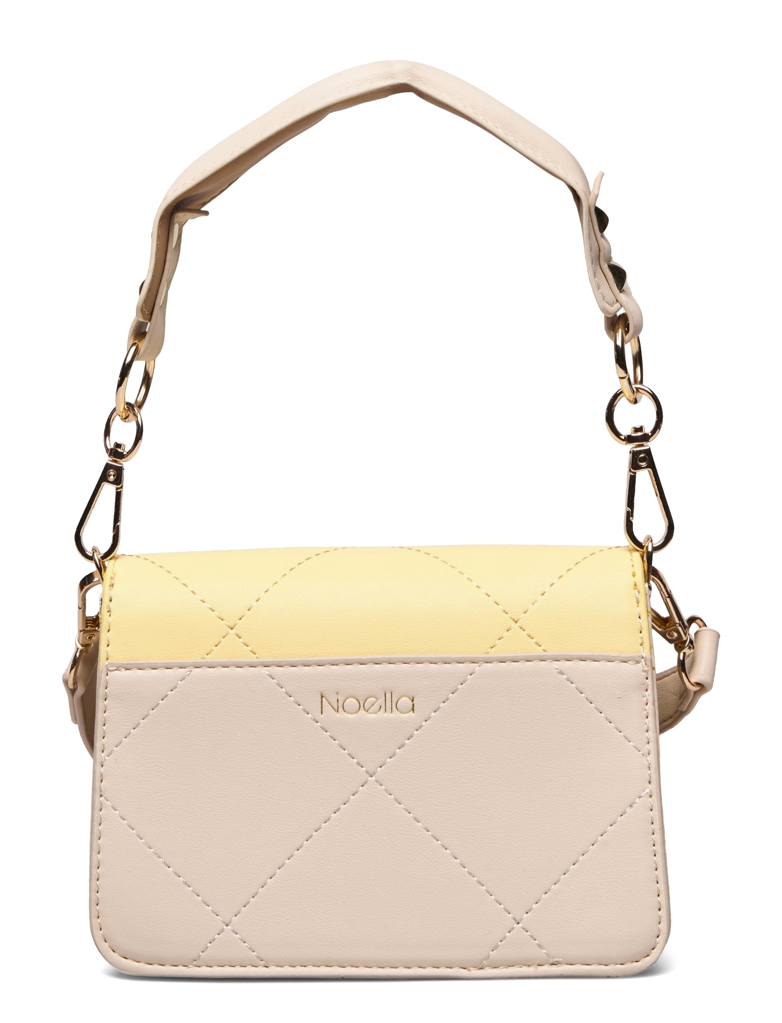 Noella - Blanca Multi Small Bag - yellow/nude/drk.nude - 1
