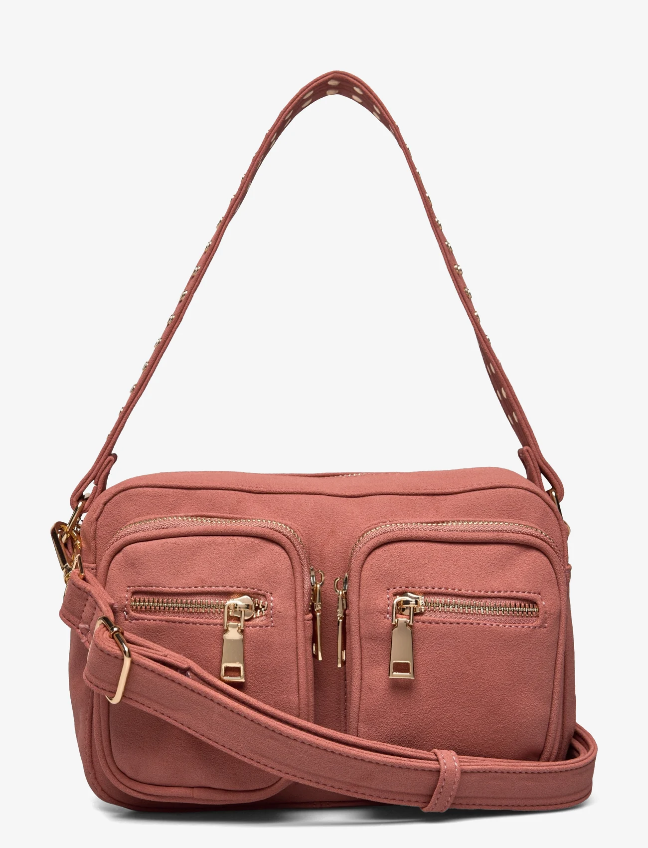 Noella - Celina Suede Look Bag - party wear at outlet prices - mauve suede look - 0