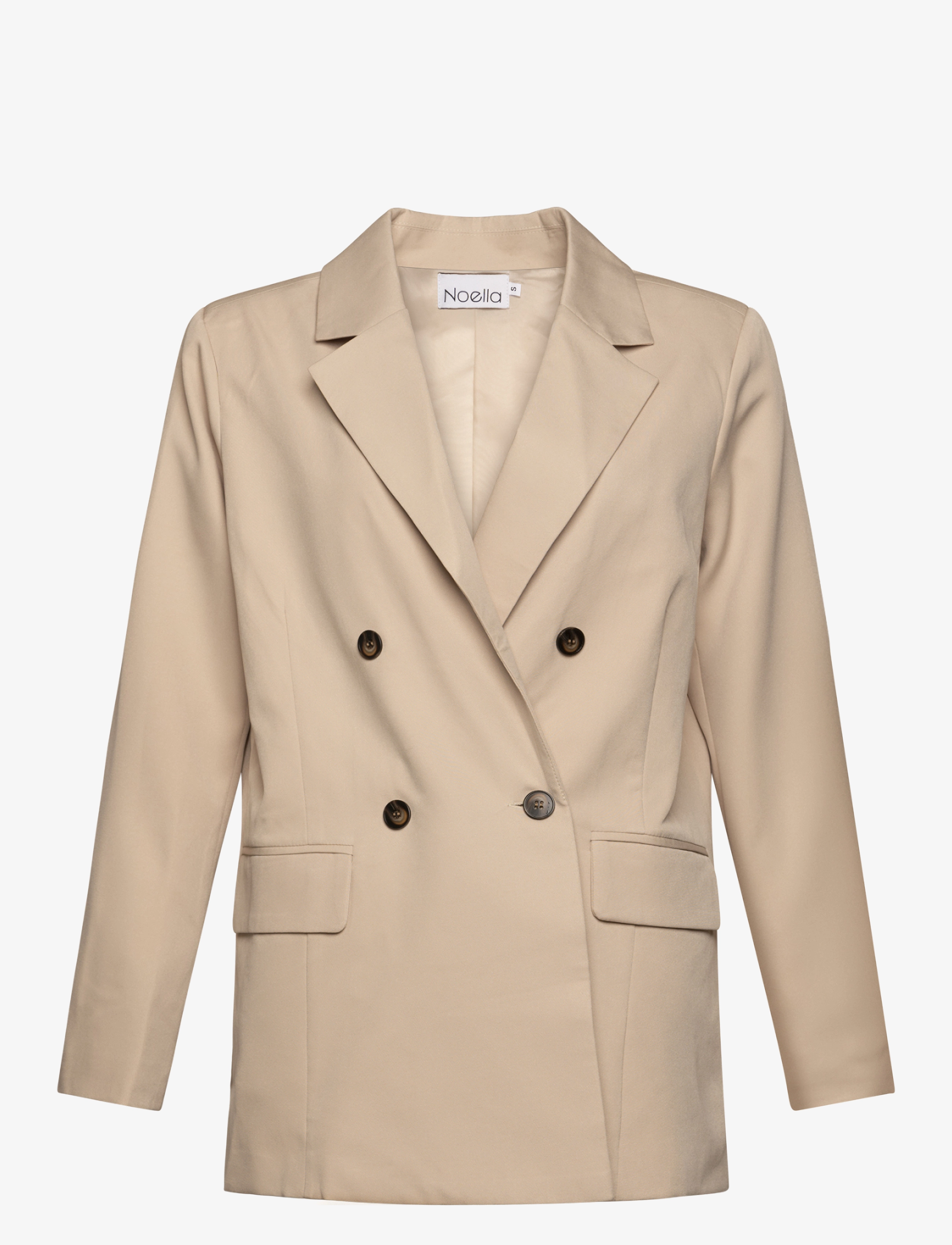 Noella Forte Blazer, XXL, Beige, Blazere > Dobbeltradede Blazere, Dame
