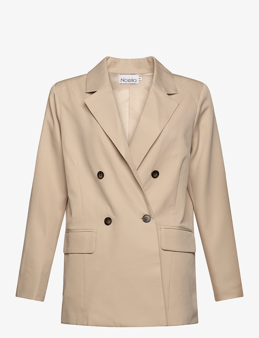 Noella - Forte Blazer - kaherealised pintsakud - sand - 0
