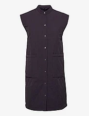 Noella - Aia Quilted Waistcoat - steppwesten - black/navy - 0