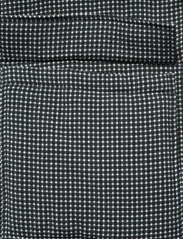 Noella - Holly Quilt Waistcoat - puffer vests - black/white checks - 3