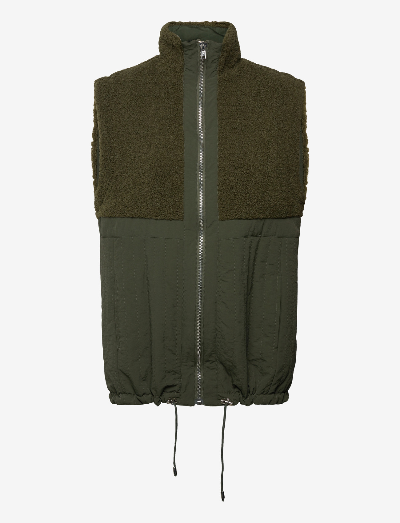 Noella - Freya Mix Vest - herbstjacken - army - 2