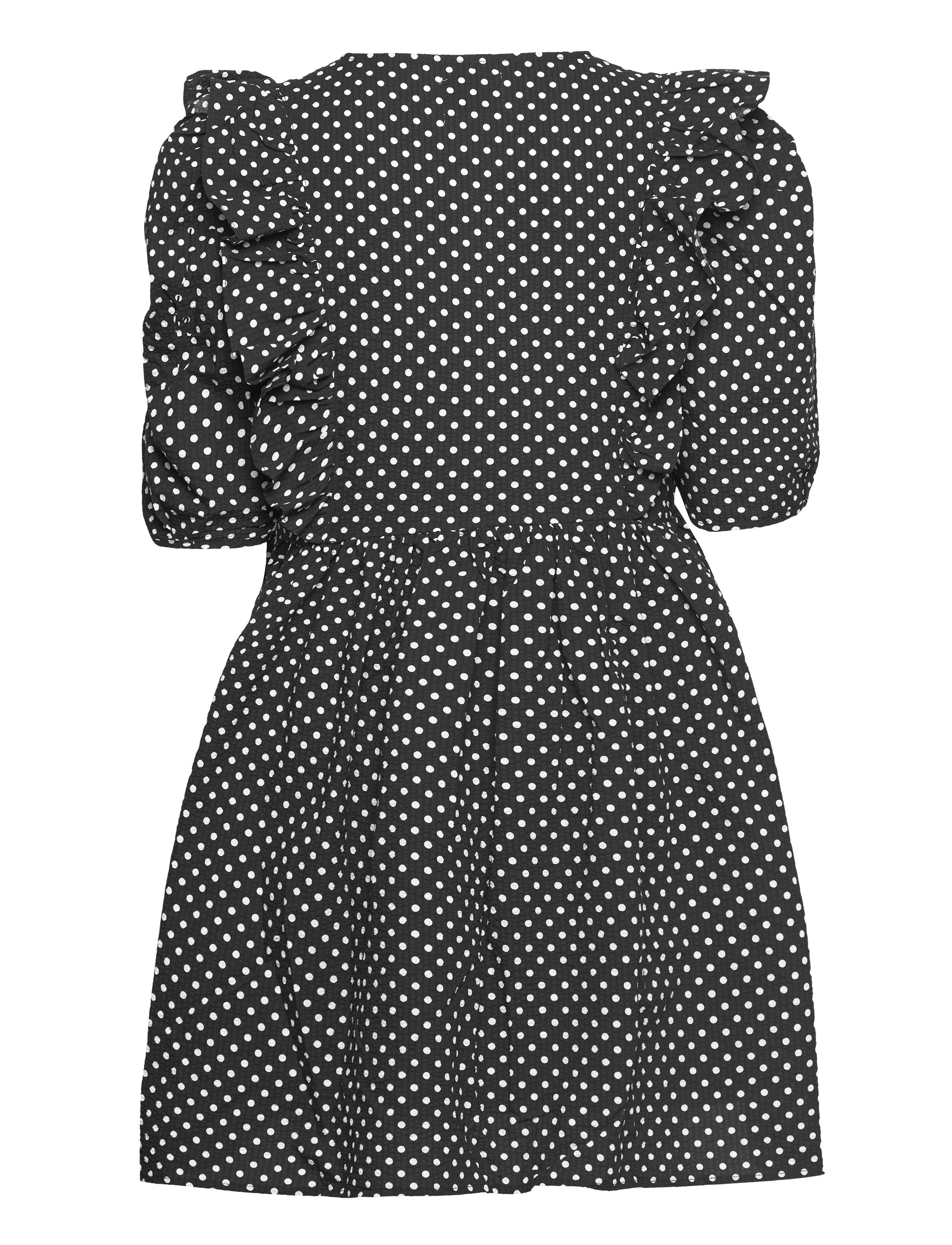 Noella - Jace Dress Cotton - black dot - 1