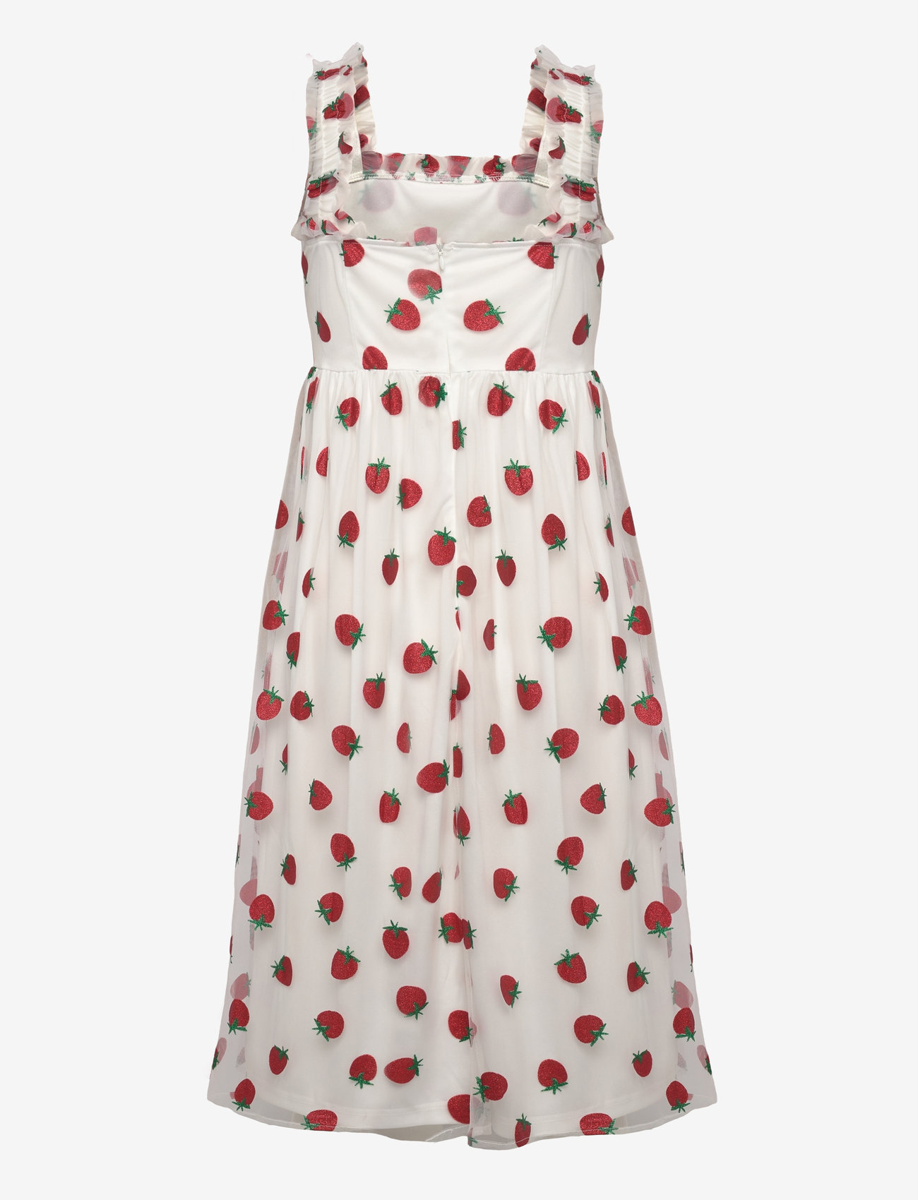 Noella - Berry Long Dress - konfirmation - red mix - 2