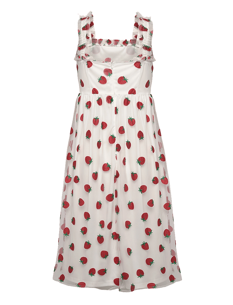 Noella - Berry Long Dress - konfirmation - red mix - 2