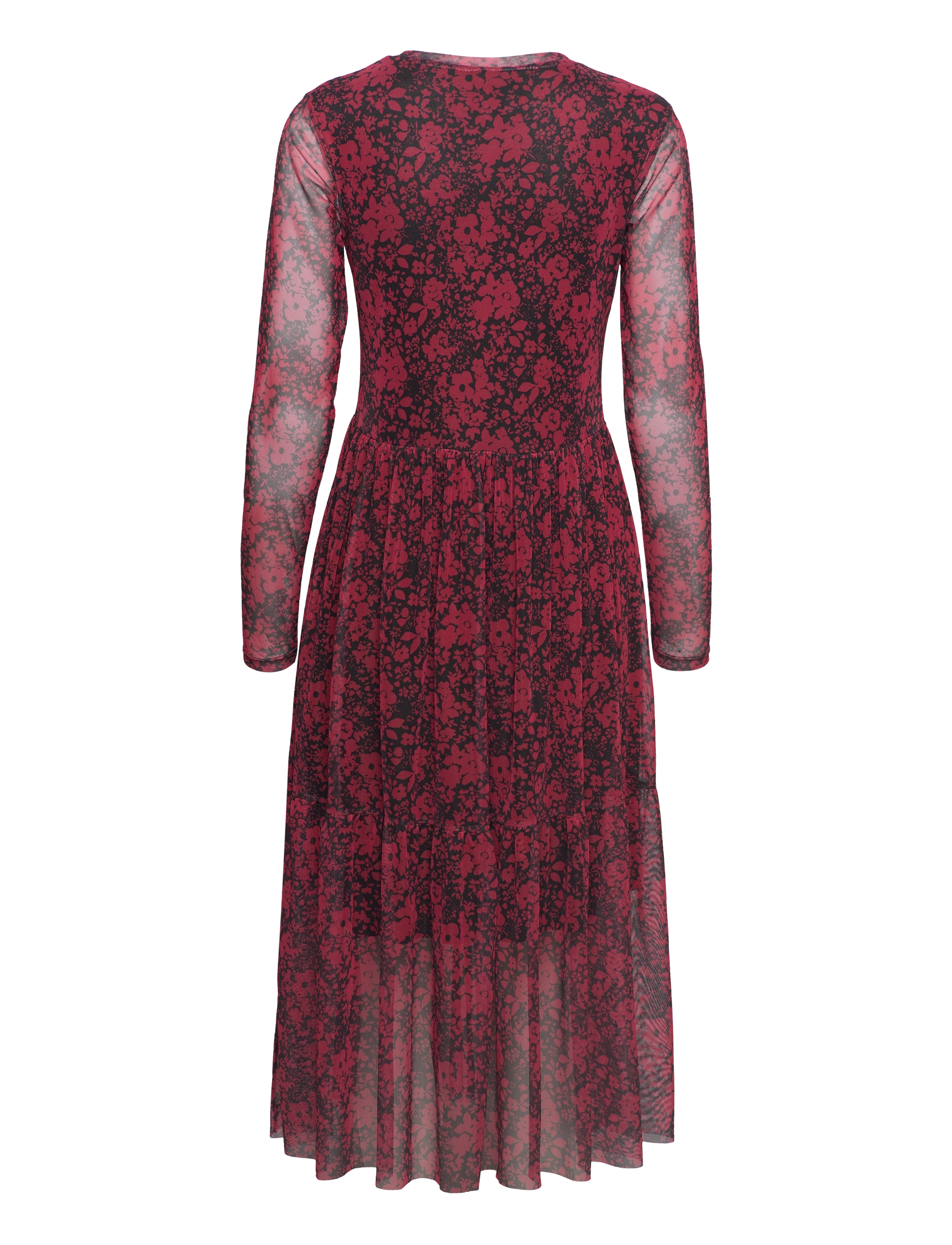 Noella - Lily Mesh Dress - red - 1