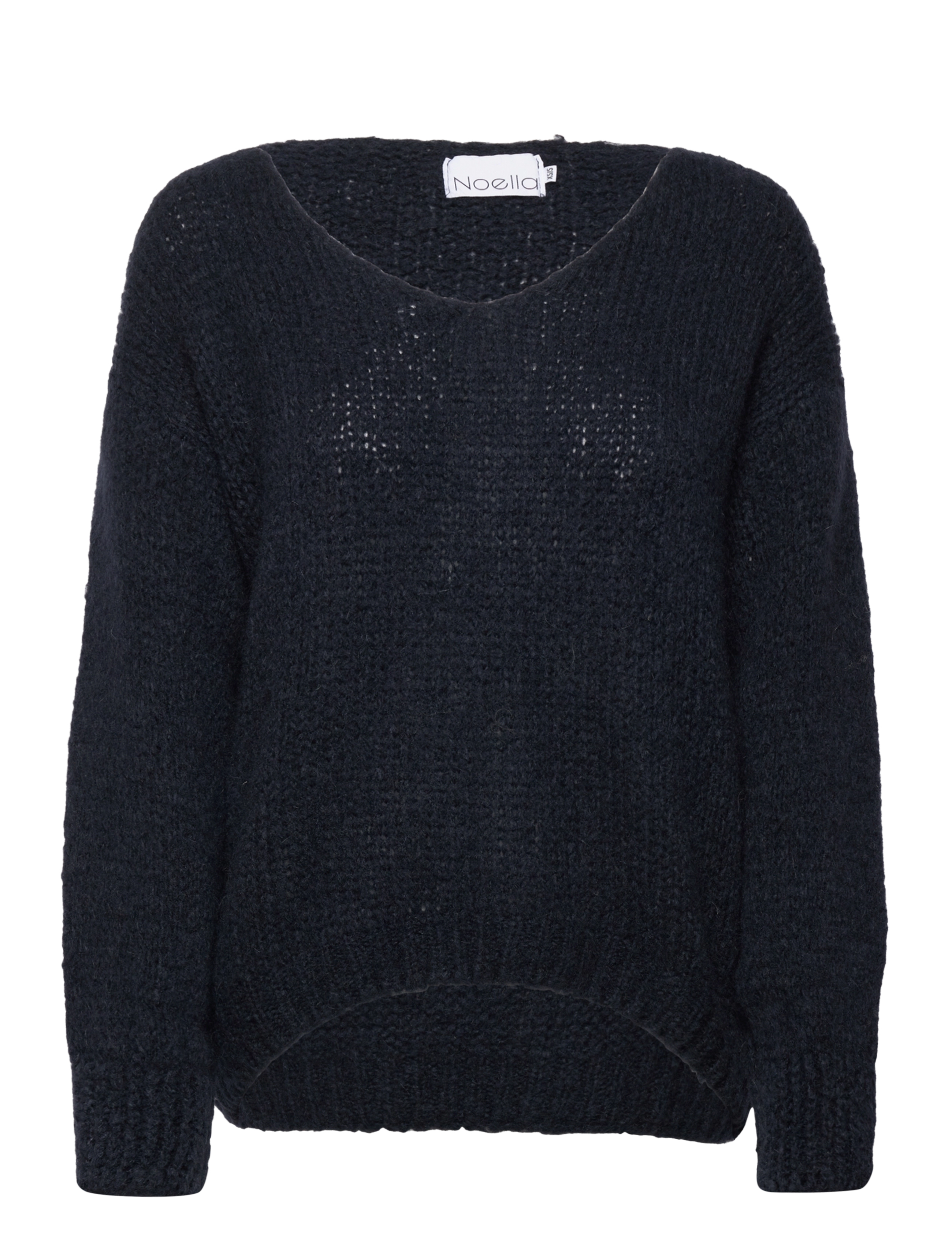 Noella Fora Knit V-Neck Sweater, XS-S, Knitwear, Marineblau - Jumpers, Frauen