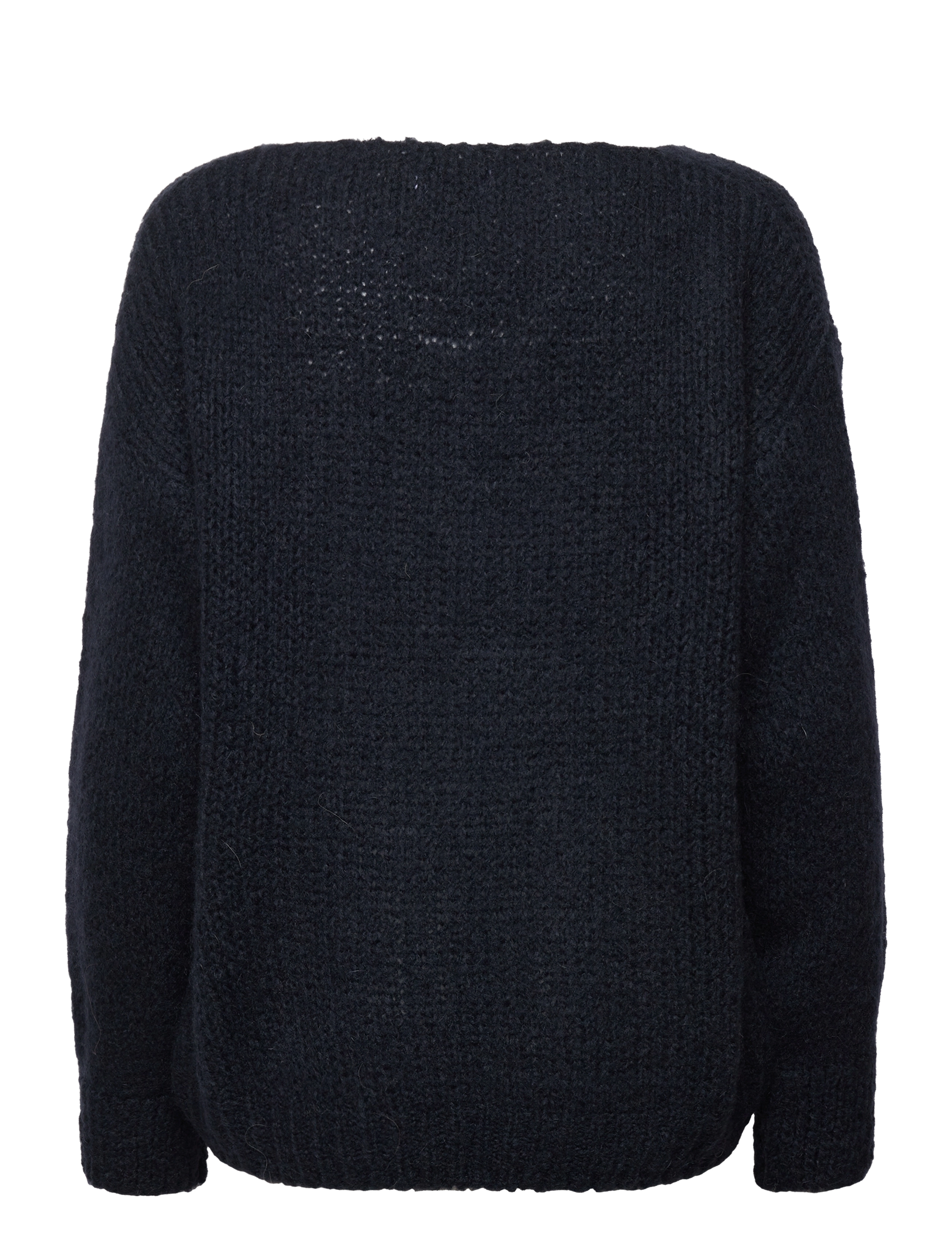 Noella - Fora Knit V-neck Sweater - navy - 1