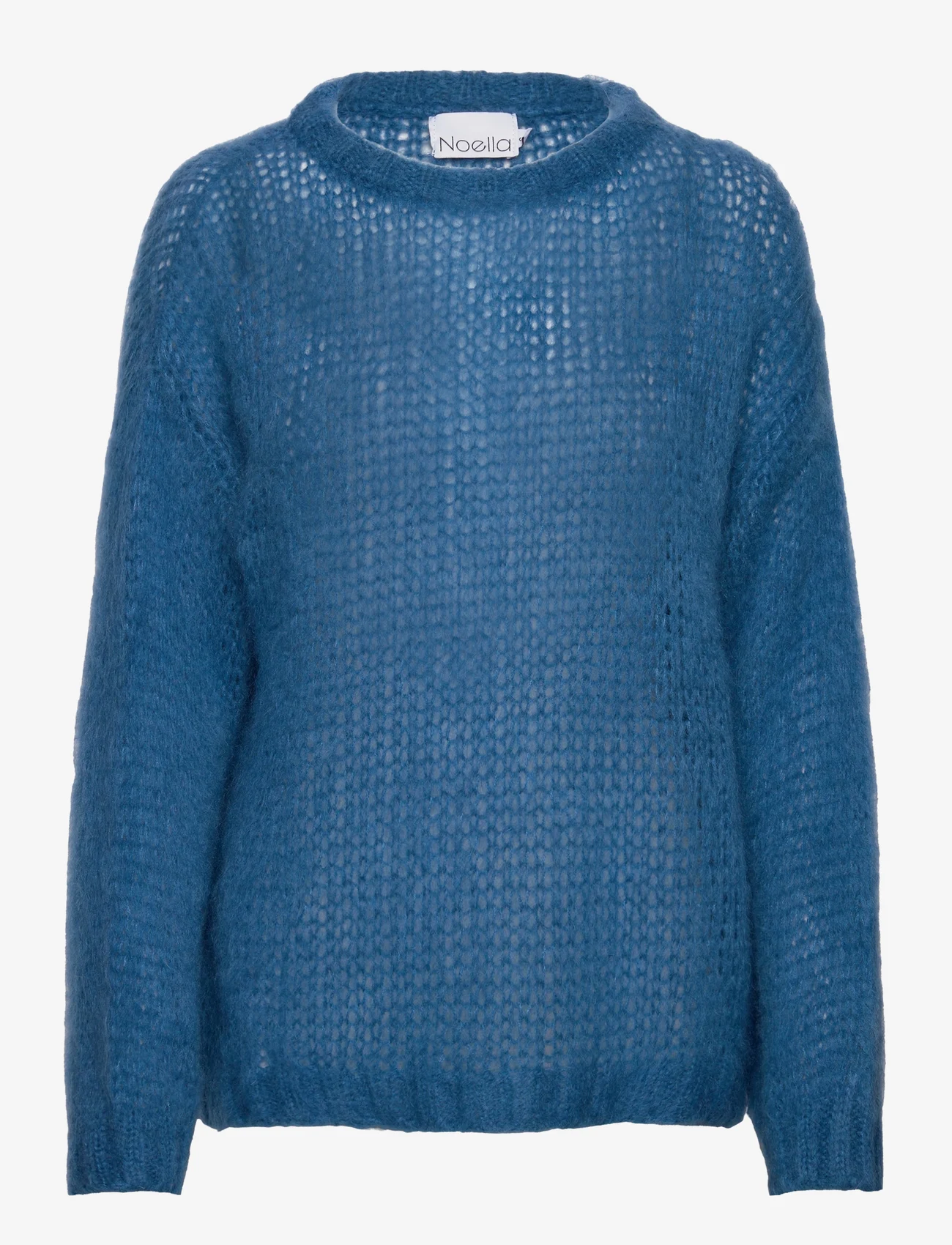 Noella - Delta Knit Sweater - jumpers - blue - 0