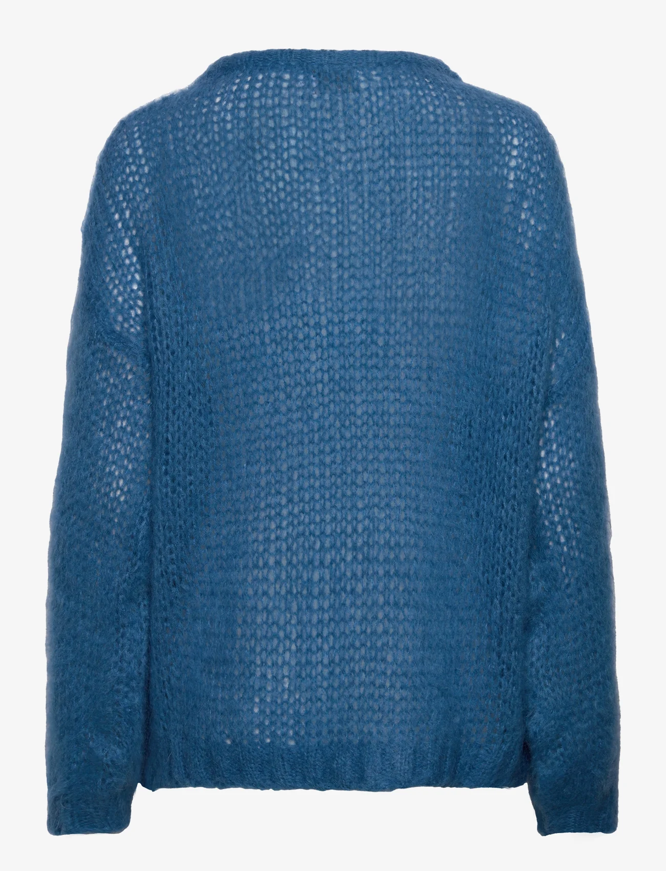 Noella - Delta Knit Sweater - jumpers - blue - 1