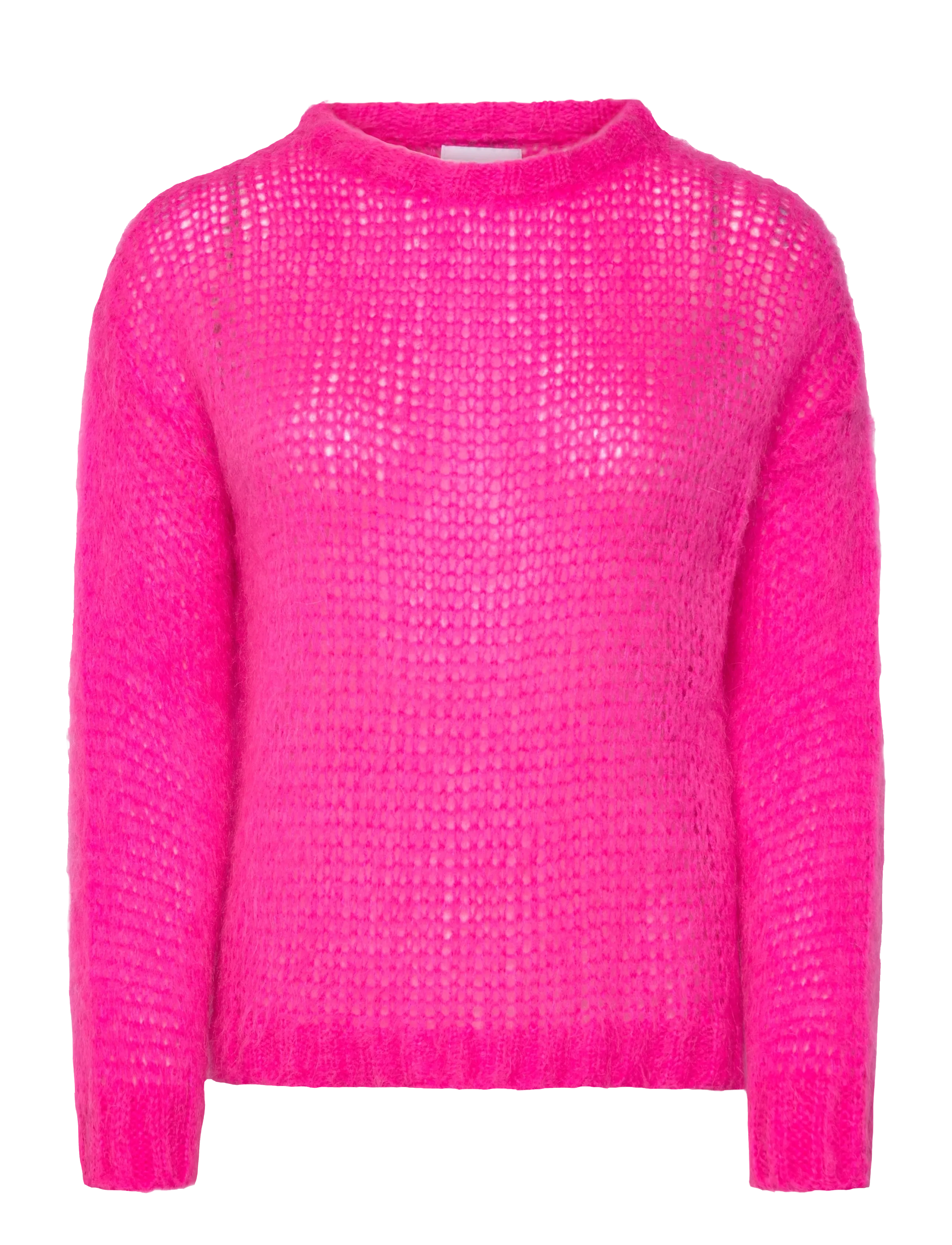 Noella Delta Knit Sweater - Kampaania - BRIGHT PINK / pink/rose