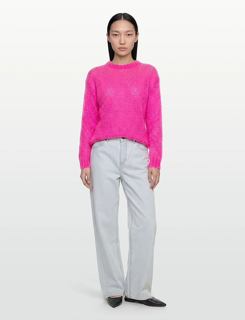 Noella - Delta Knit Sweater - pullover - bright pink - 0