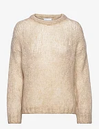 Delta Knit Sweater - CAMEL