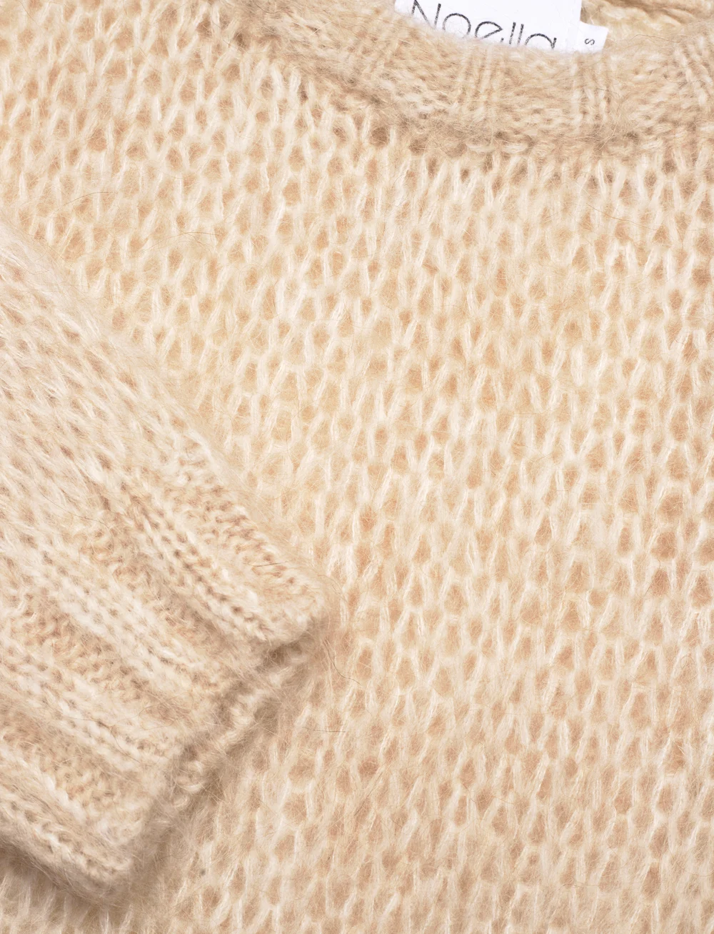 Noella - Delta Knit Sweater - striktrøjer - camel - 5