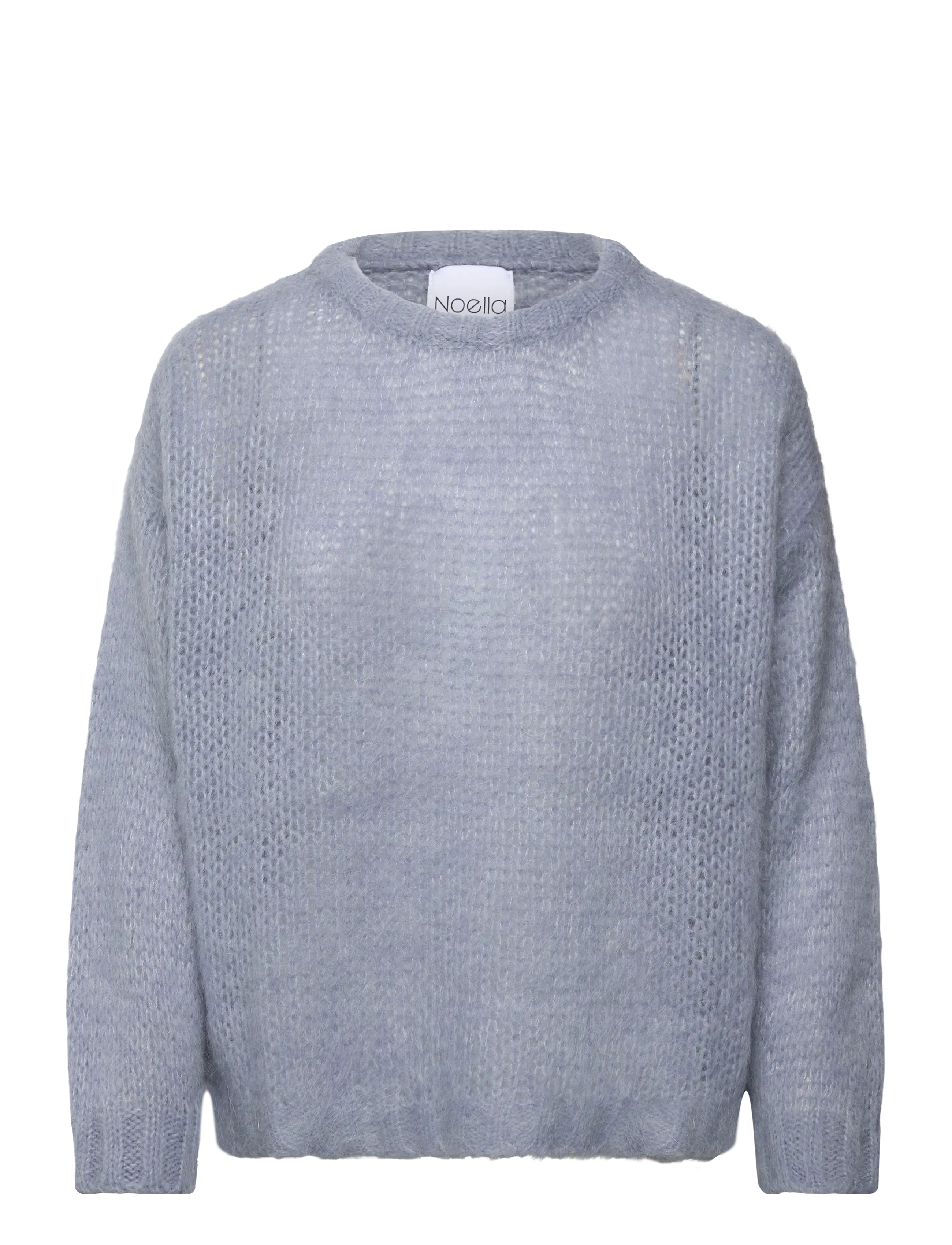 Noella Delta Knit Sweater, Kvinder, Strikket Sweater, Blå, Str: L