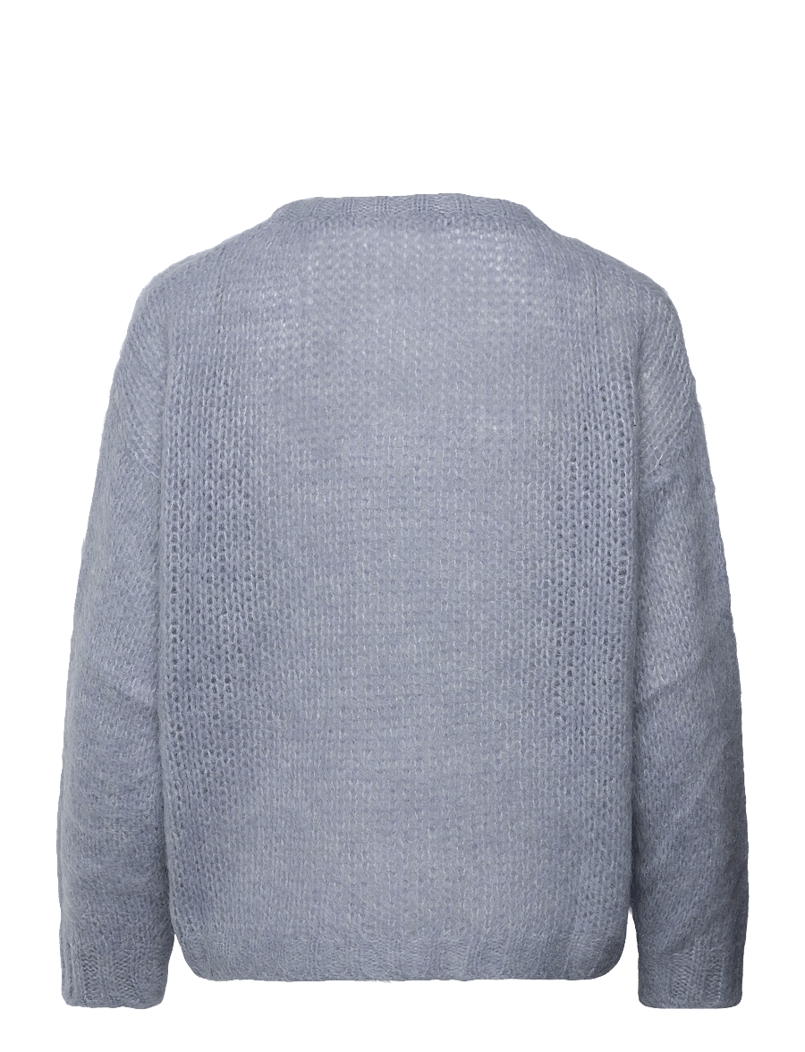 Noella - Delta Knit Sweater - pullover - dove blue - 1