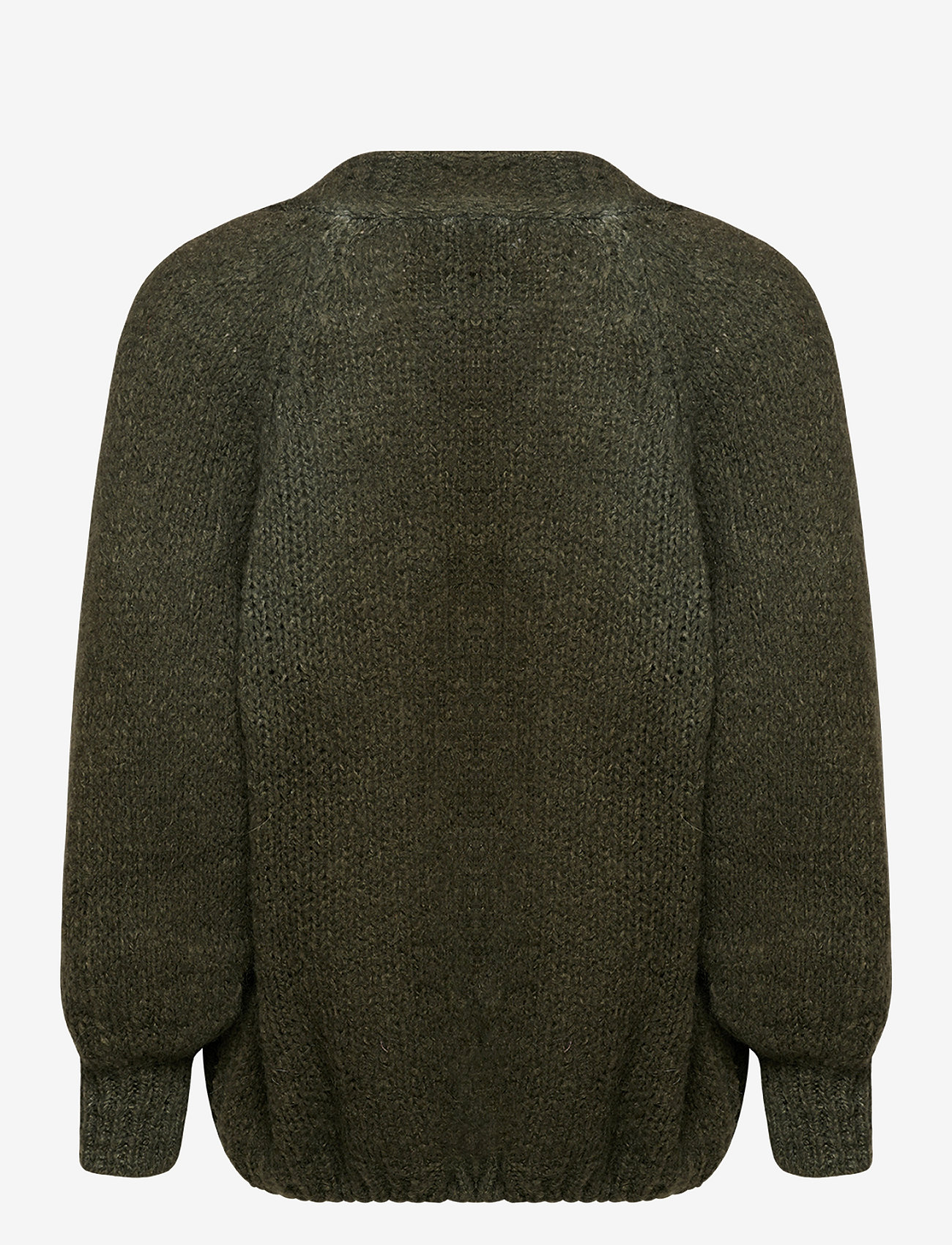 Noella - Fora Knit Cardigan - cardigans - dark army - 2