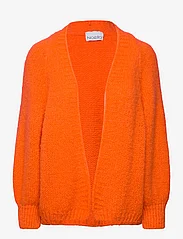 Noella - Fora Knit Cardigan - cardigans - neon orange - 0