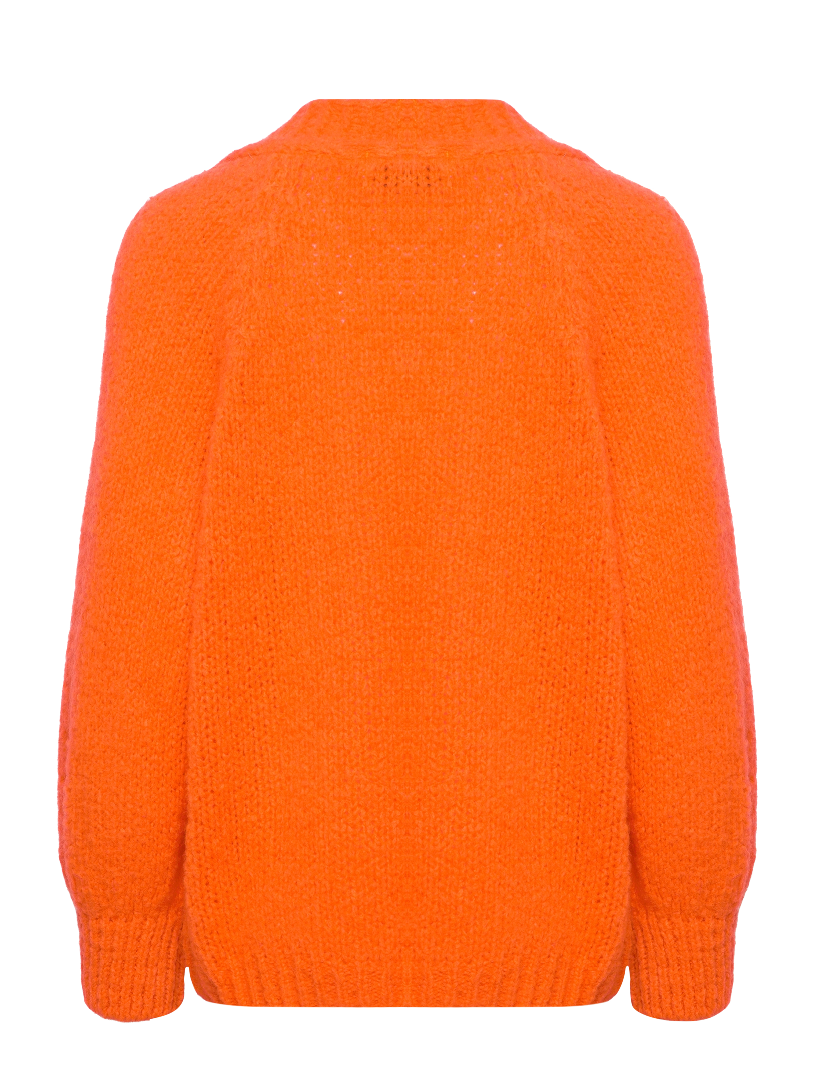 Noella - Fora Knit Cardigan - cardigans - neon orange - 1
