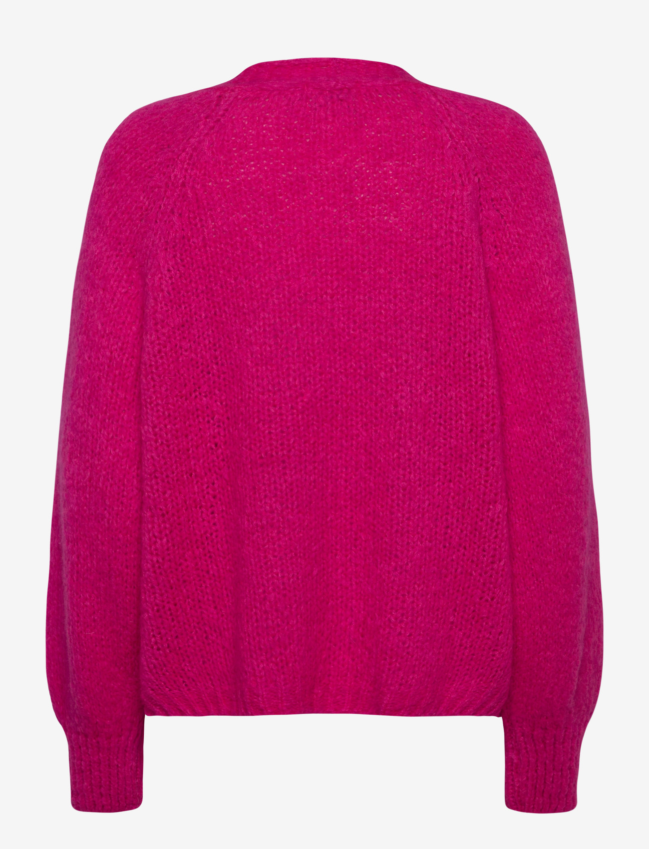Noella - Fora Knit Cardigan - cardigans - neon pink - 1