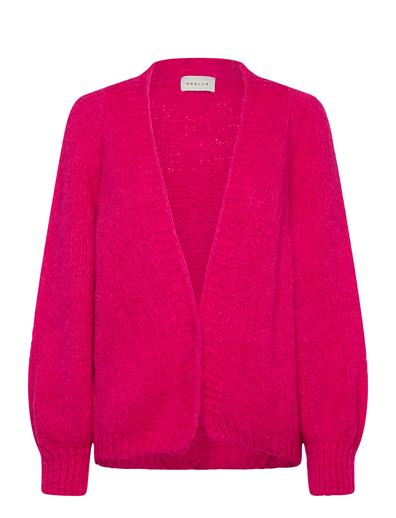 Noella - Fora Knit Cardigan - cardigans - poppy pink - 0