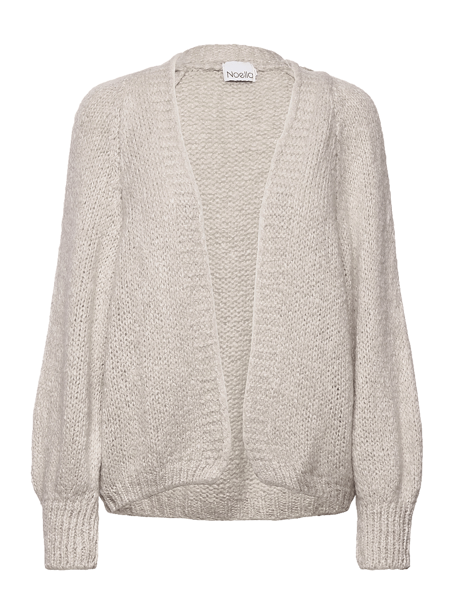 Noella - Fora Knit Cardigan - cardigans - sand - 0