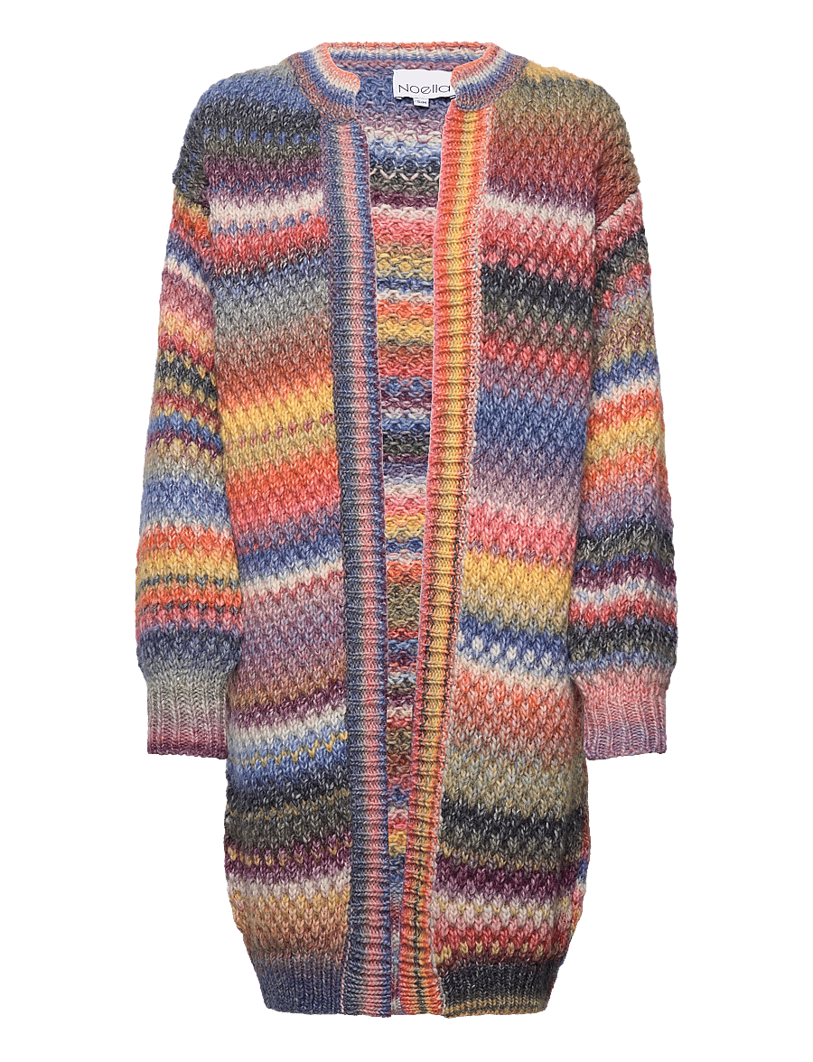Noella - Gio Knit Cardigan - koftor - multi mix - 1
