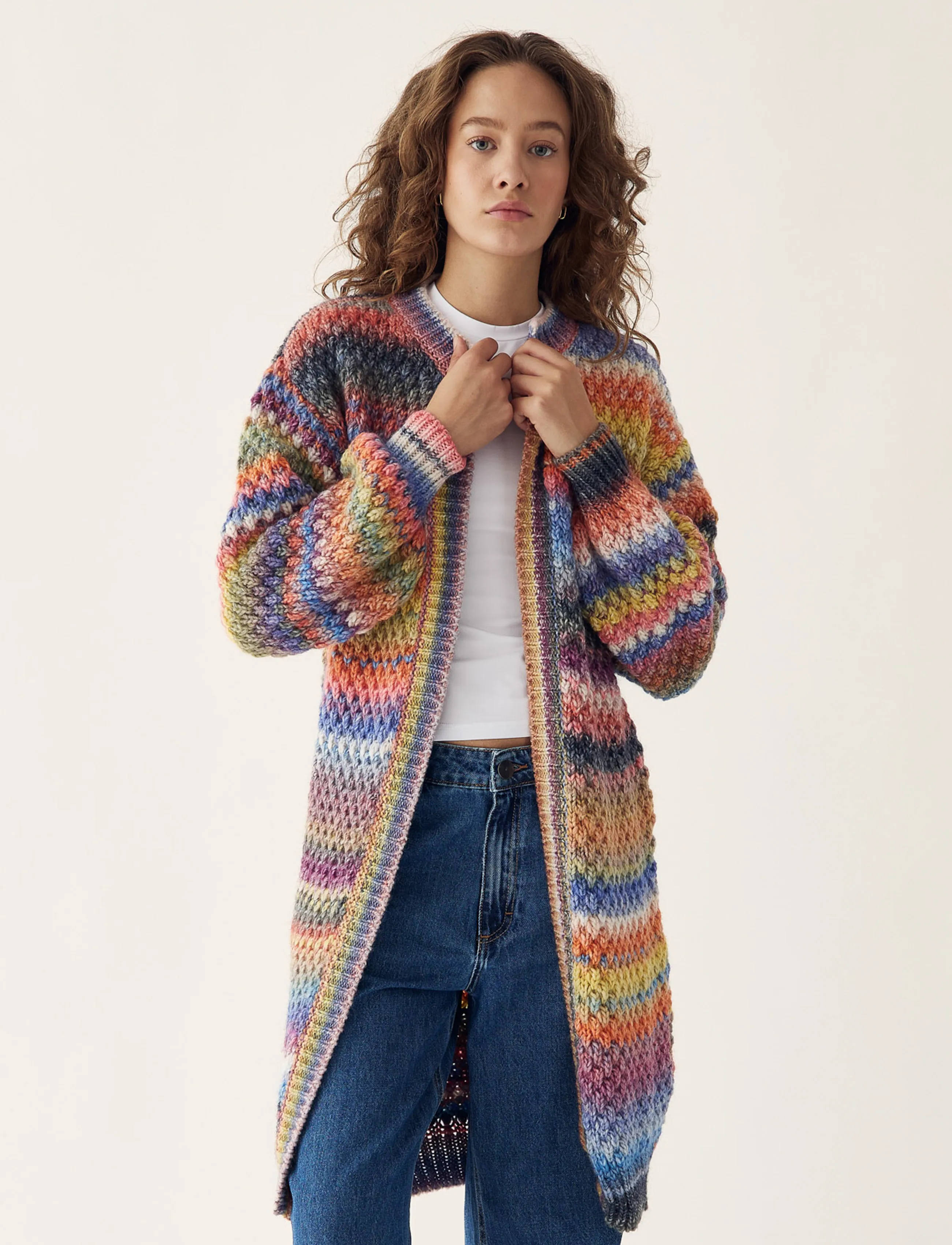 Noella - Gio Knit Cardigan - strickjacken - multi mix - 0