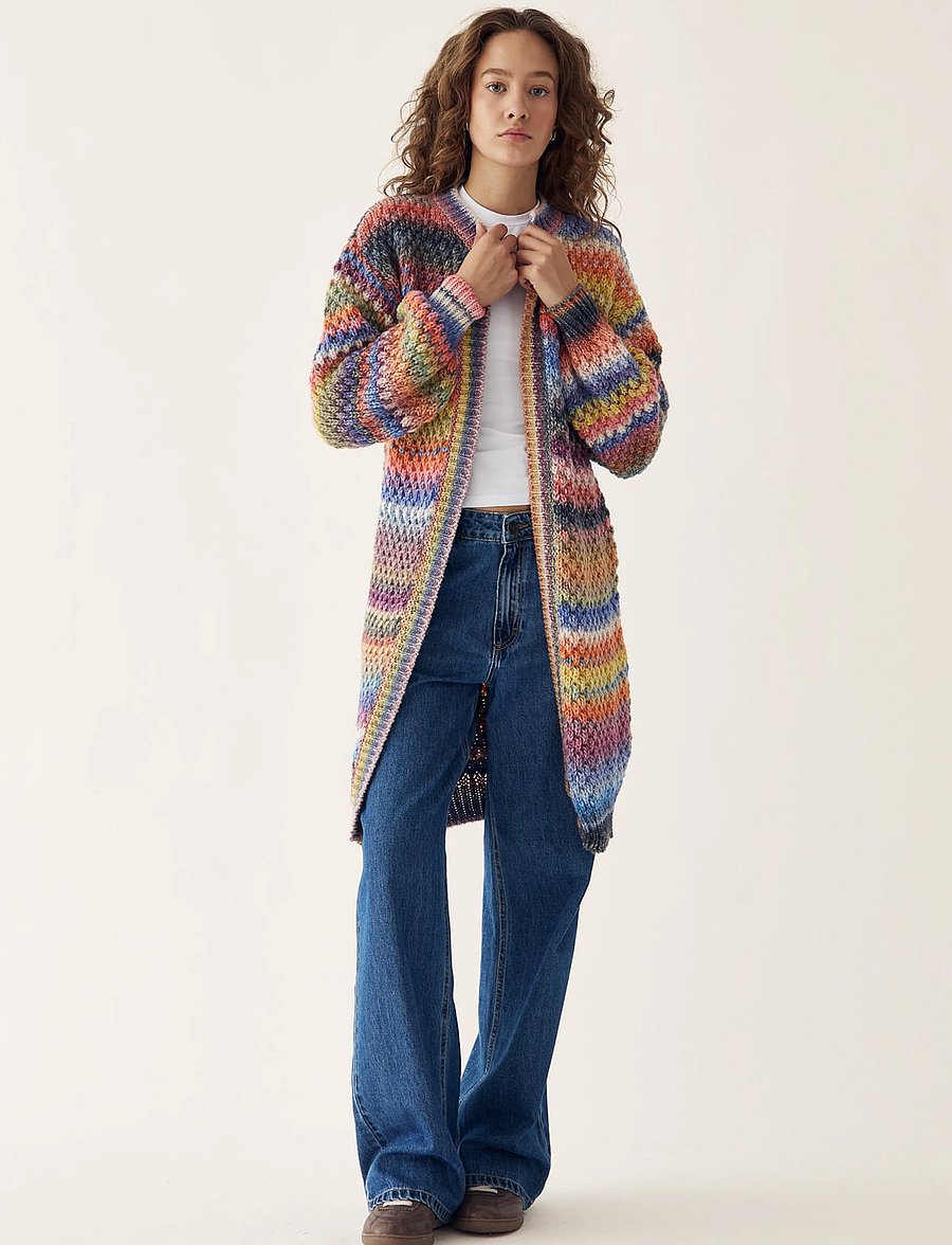 Noella - Gio Knit Cardigan - strickjacken - multi mix - 5