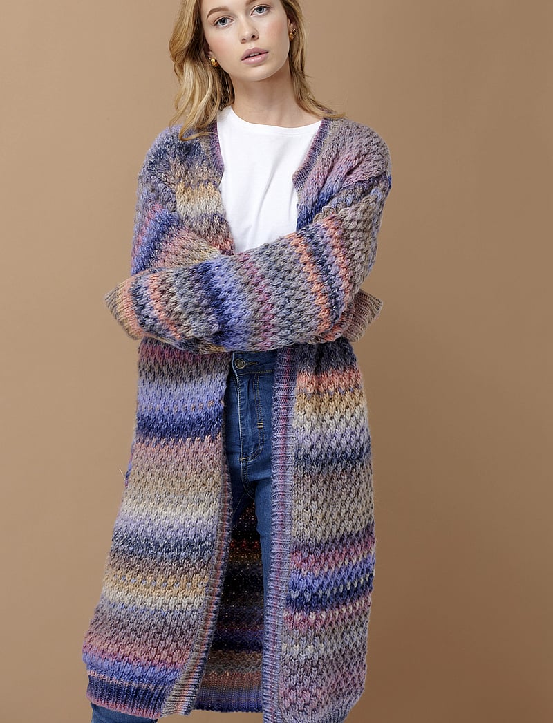 Noella - Gio Knit Cardigan - koftor - rainbow mix - 0