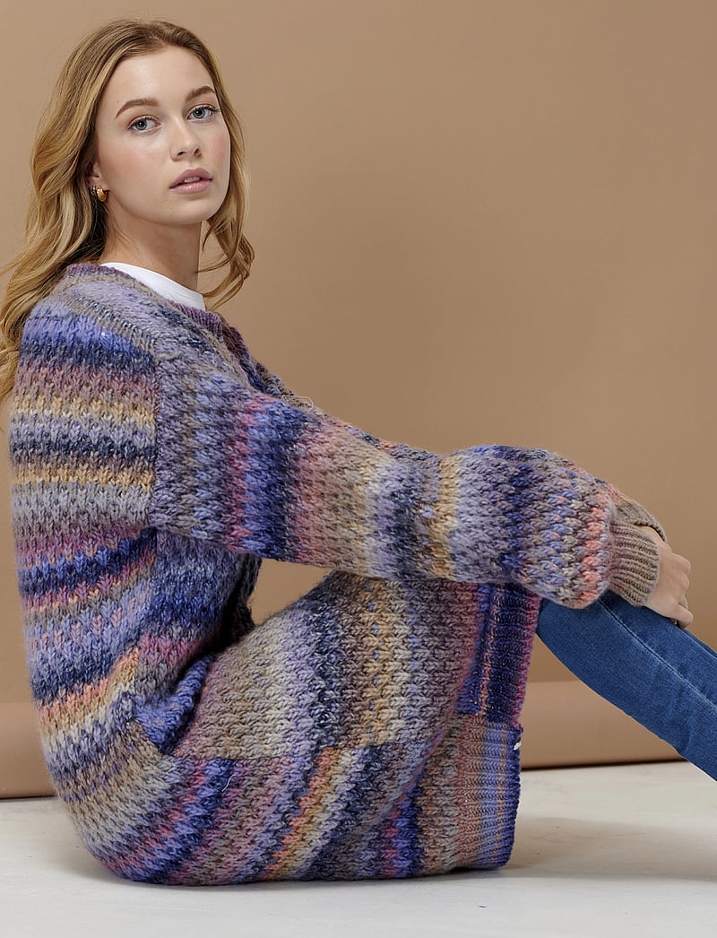 Noella - Gio Knit Cardigan - koftor - rainbow mix - 5