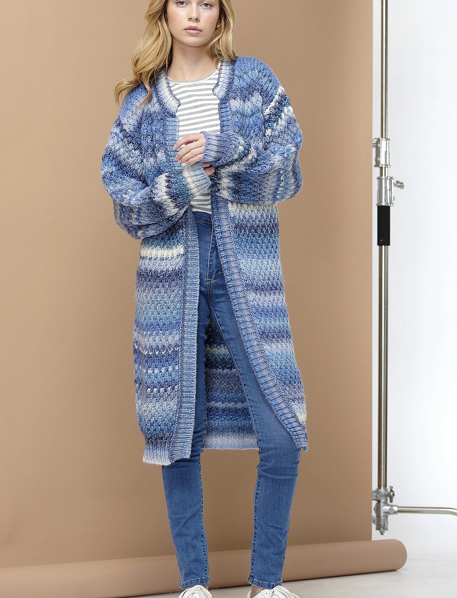 Noella - Gio Knit Cardigan - cardigans - sky mix - 0