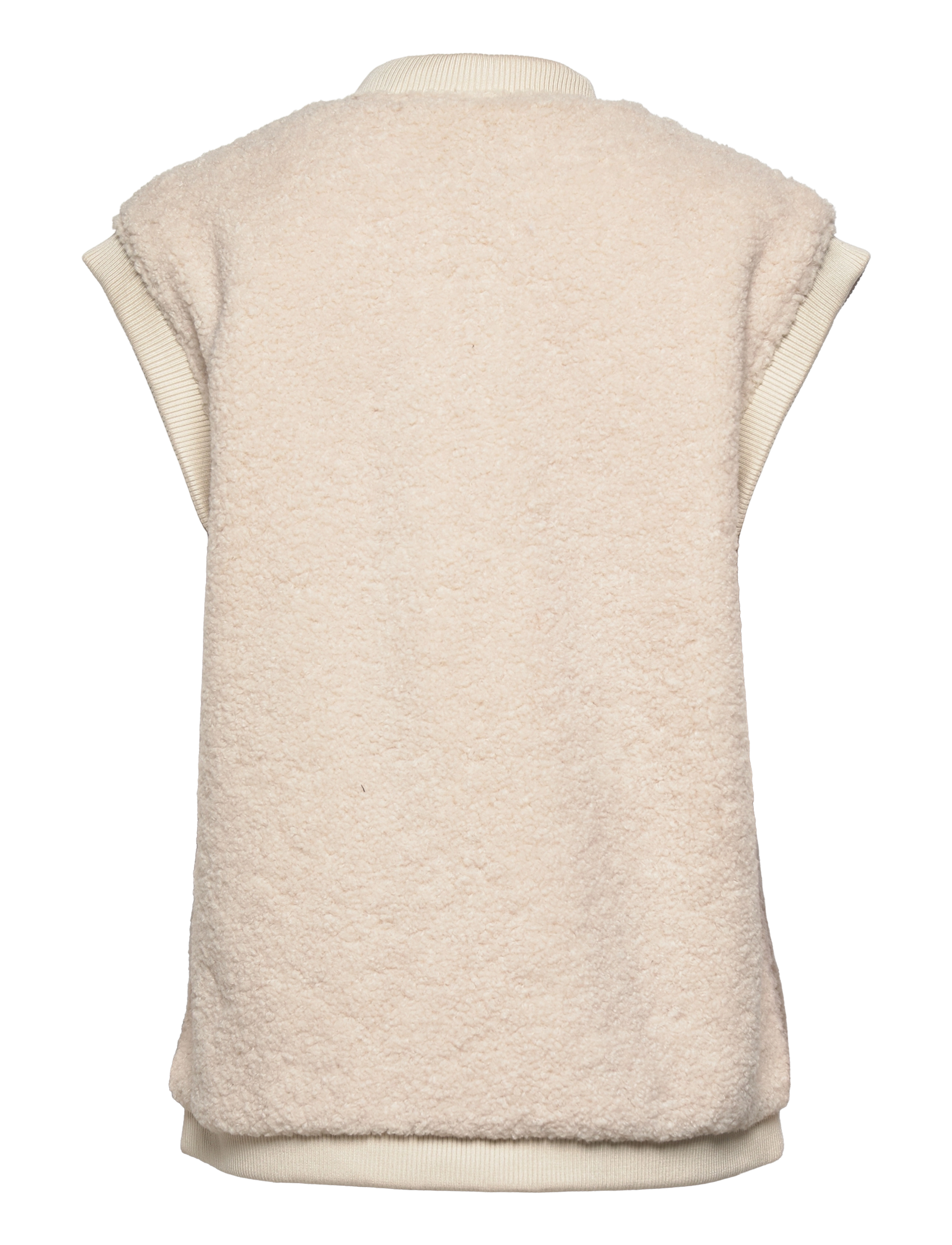 Noella - Effi Pile Vest Polyester - overtøj - camel/sand mix - 1