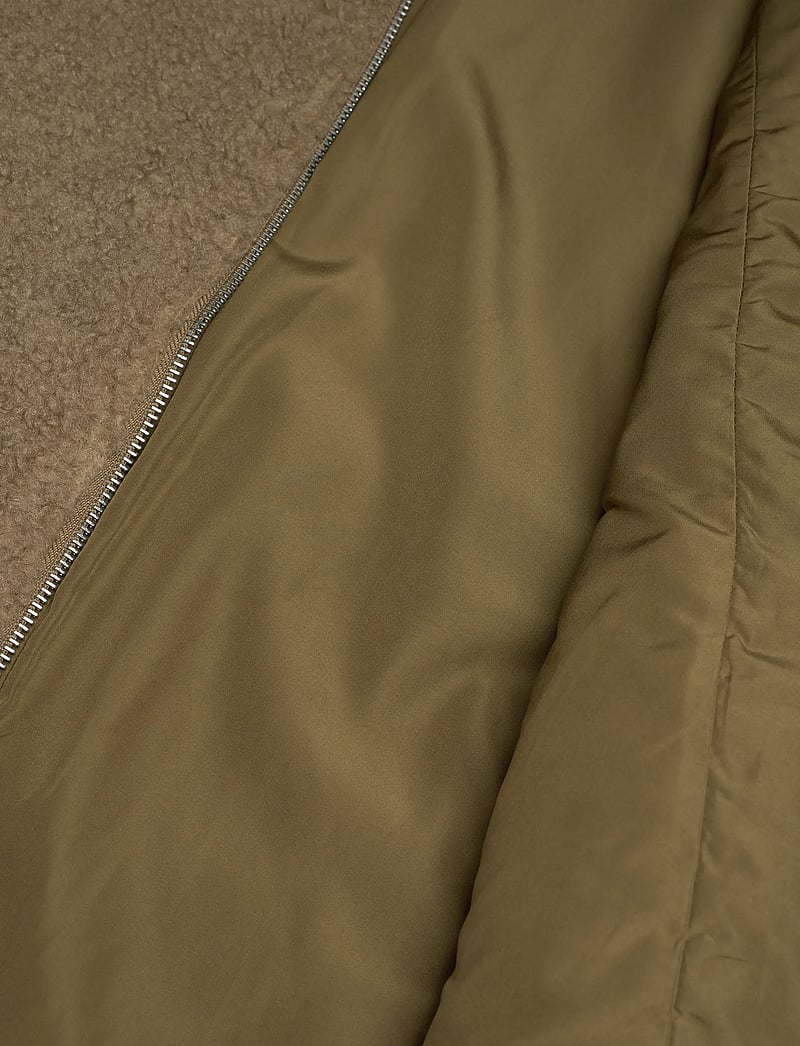 Noella - Effi Pile Vest Polyester - kevättakit - olive/dusty army mix - 4