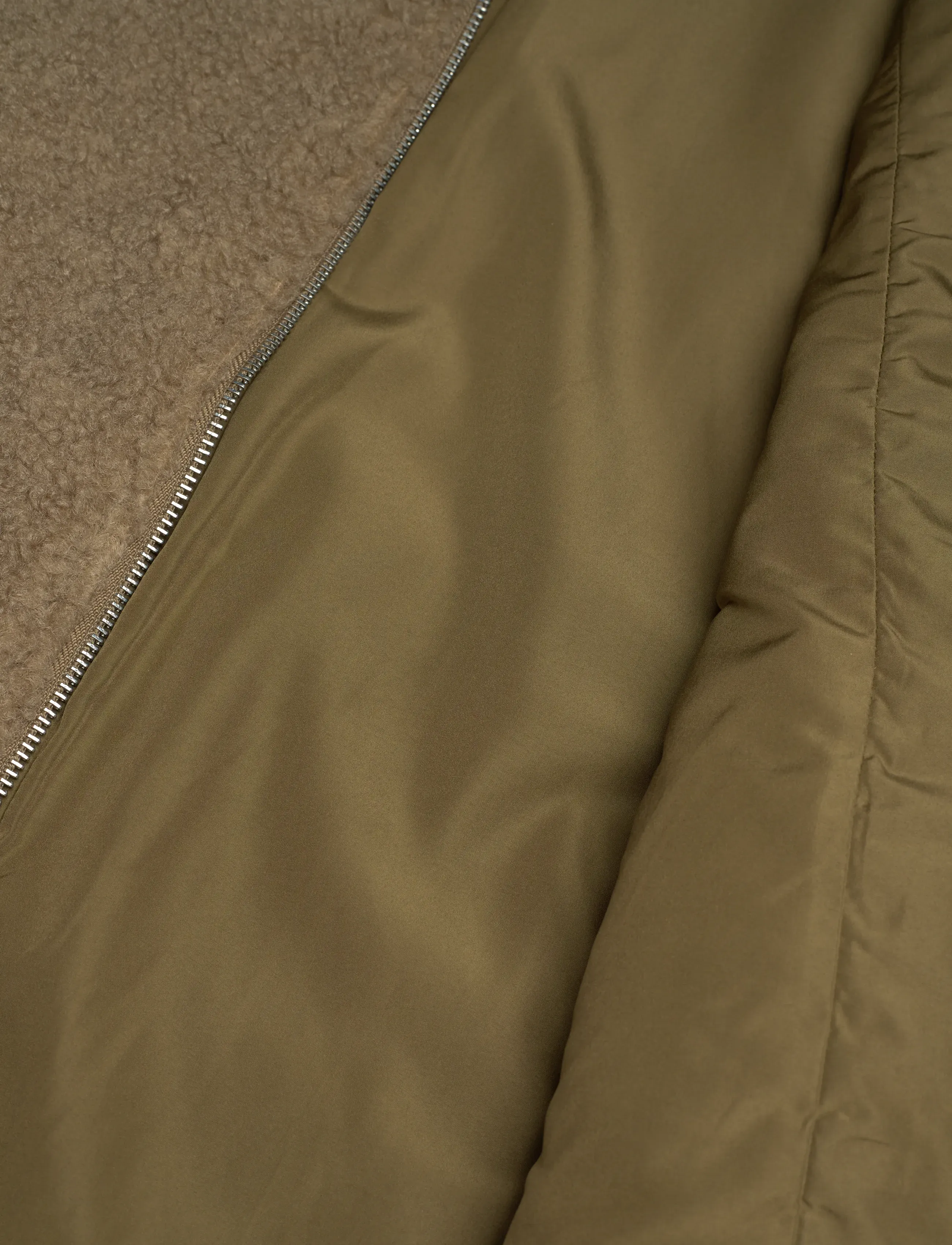 Noella - Effi Pile Vest Polyester - overtøj - olive/dusty army mix - 4
