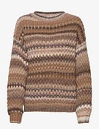 Gio Sweater - BROWN MIX
