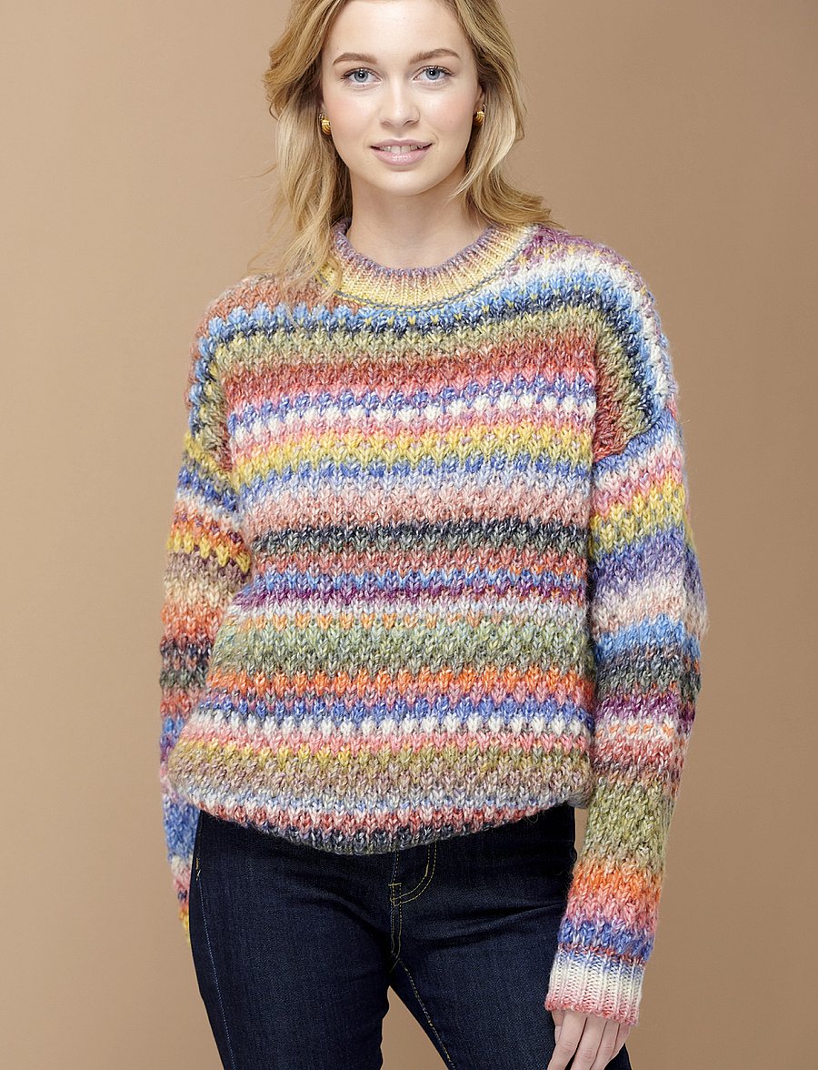 Noella - Gio Knit Sweater - kampsunid - multi mix - 4