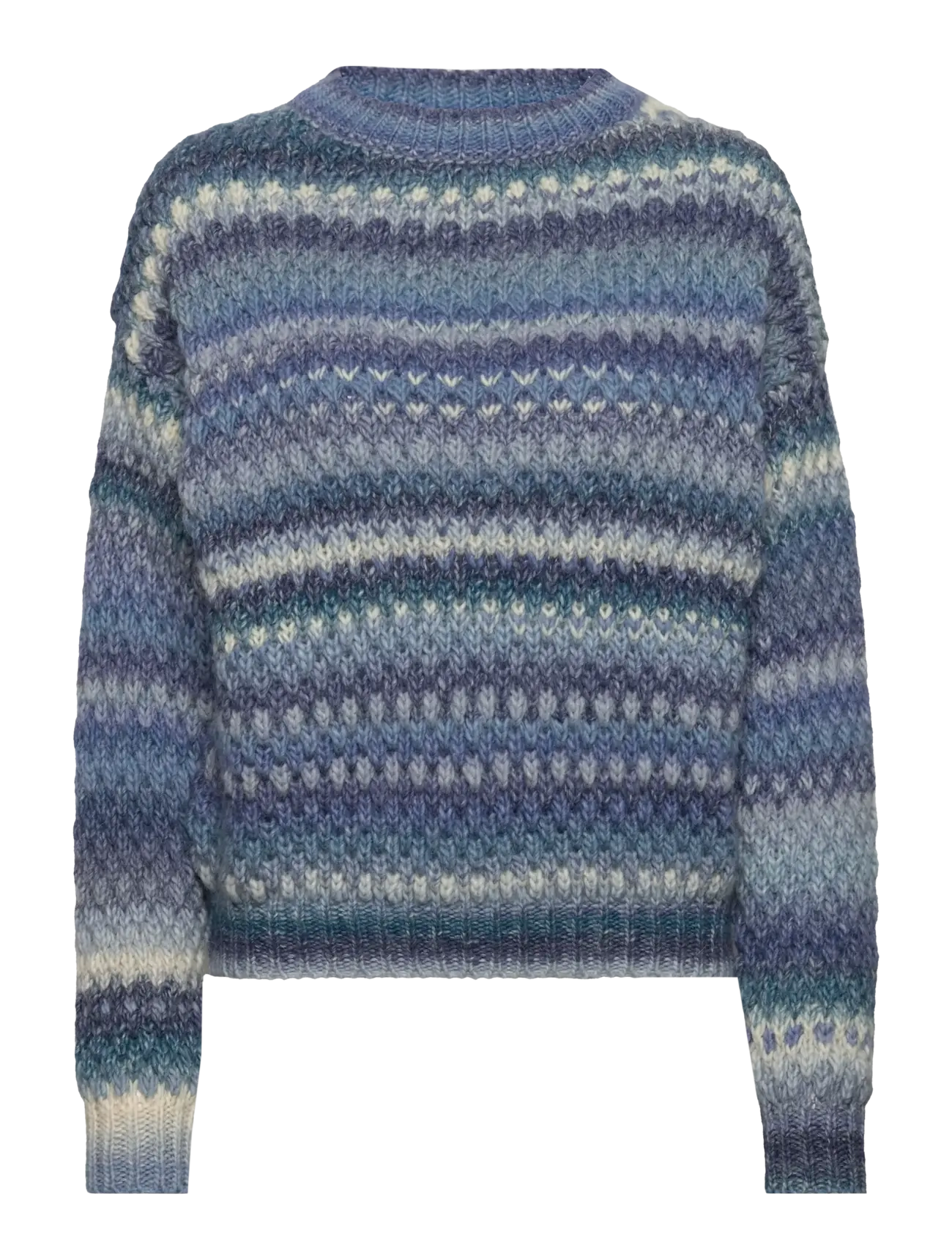 Gio Knit Blouse - SKY MIX