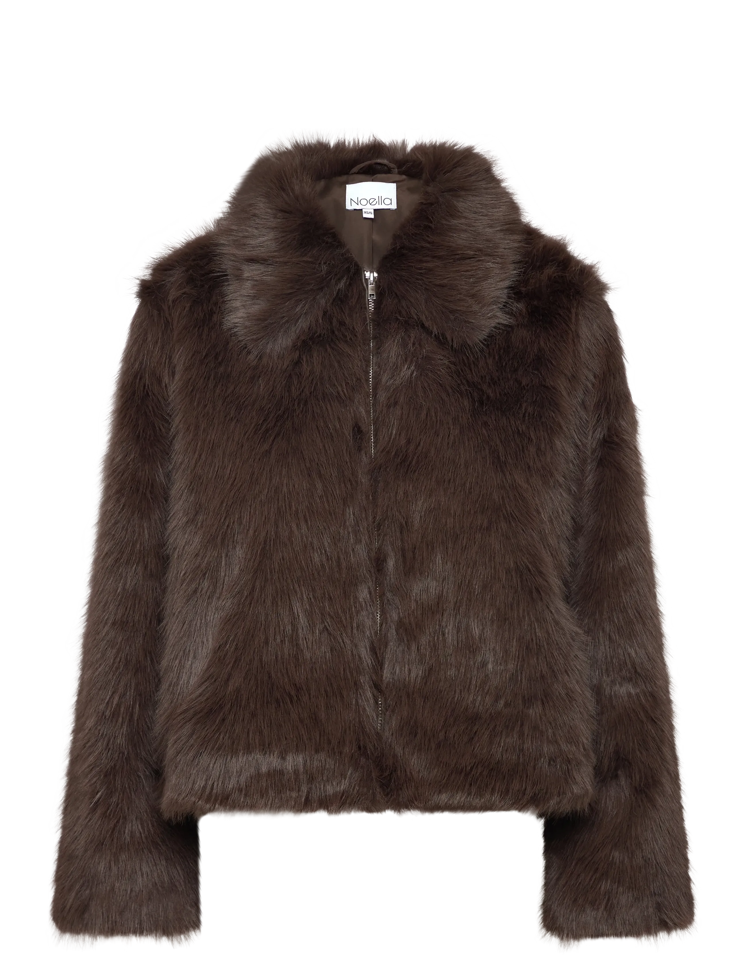 Noella Kallysta Jacket - Kunstpelz - CHOCOLATE BROWN / brown