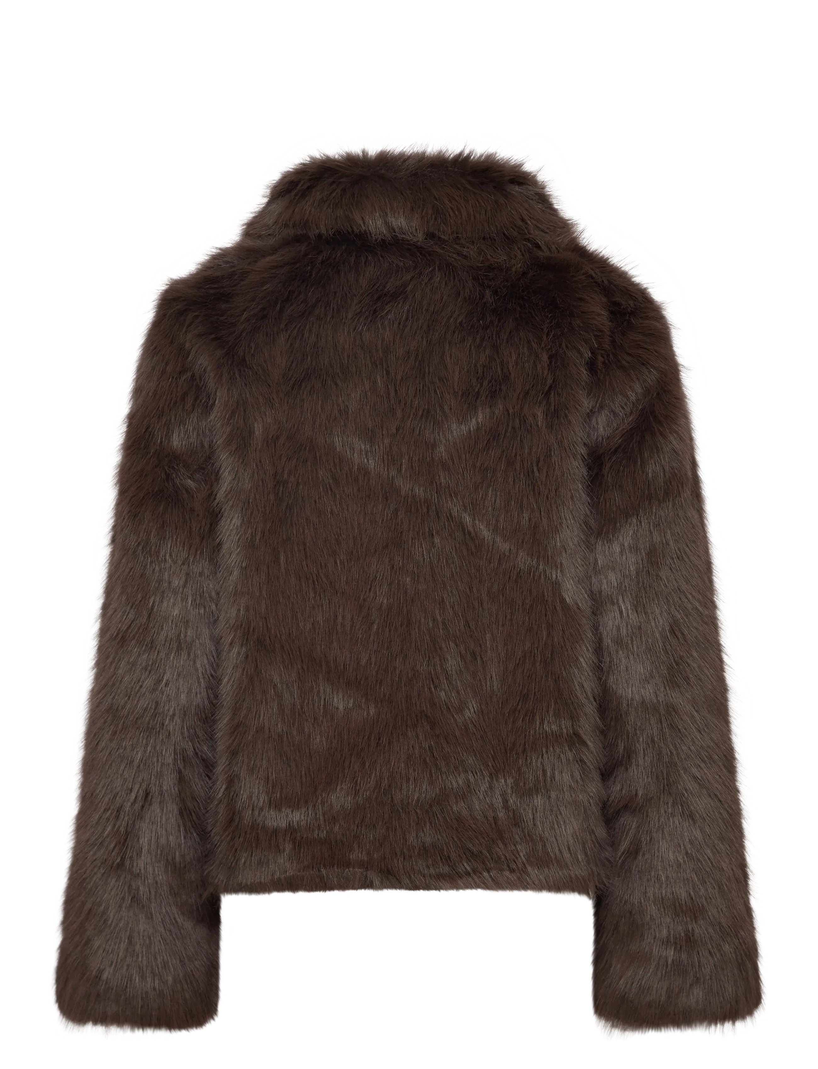 Noella - Kallysta Jacket - fausse fourrure - chocolate brown - 1