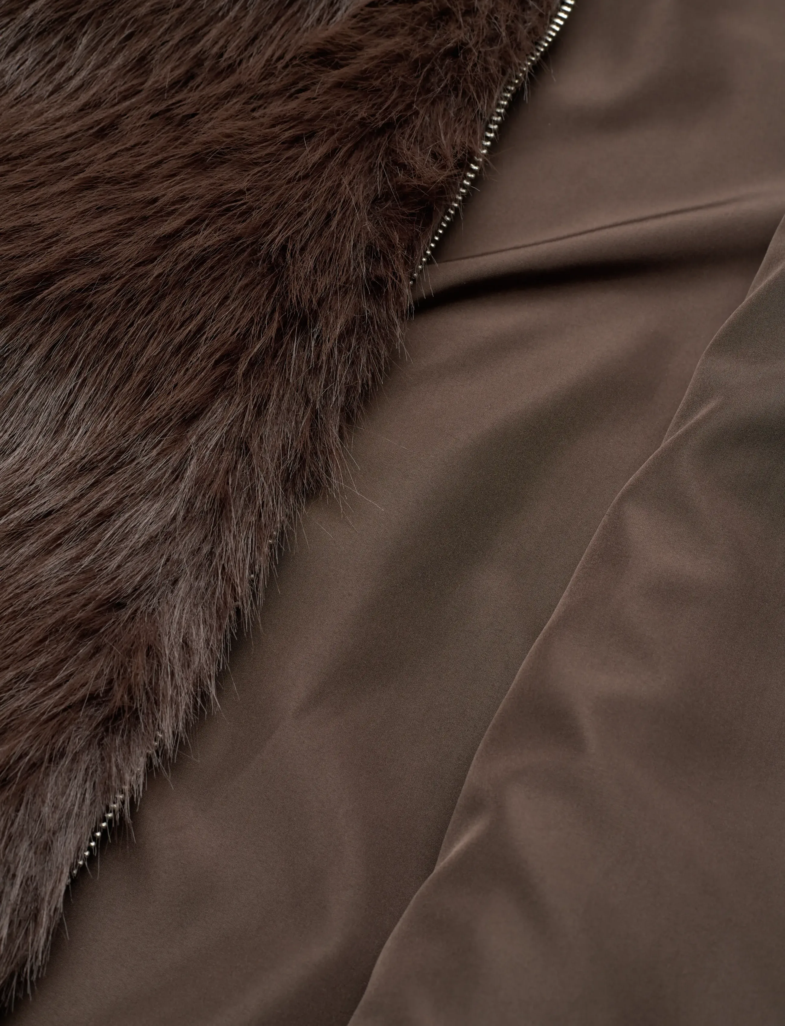 Noella - Kallysta Jacket - fausse fourrure - chocolate brown - 4