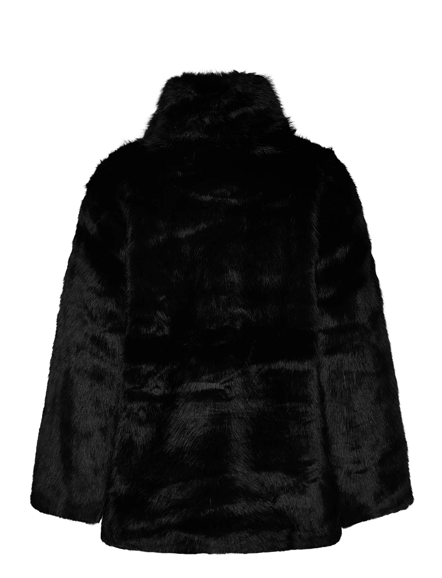 Noella - Lizz Jacket - kunstpelz - black - 2